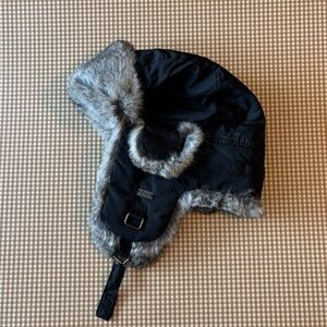 FRR Canada Genuine Rabbit Fur winter aviator hat. Women’s Small/Medium